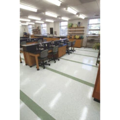 Armstrong Flooring Imperial Texture 45-Piece 12-in X 12-in Polar White Glue (Adhesive) Commercial VCT Tile -Best Flooring Store 042369011075 03700102 1800x1800