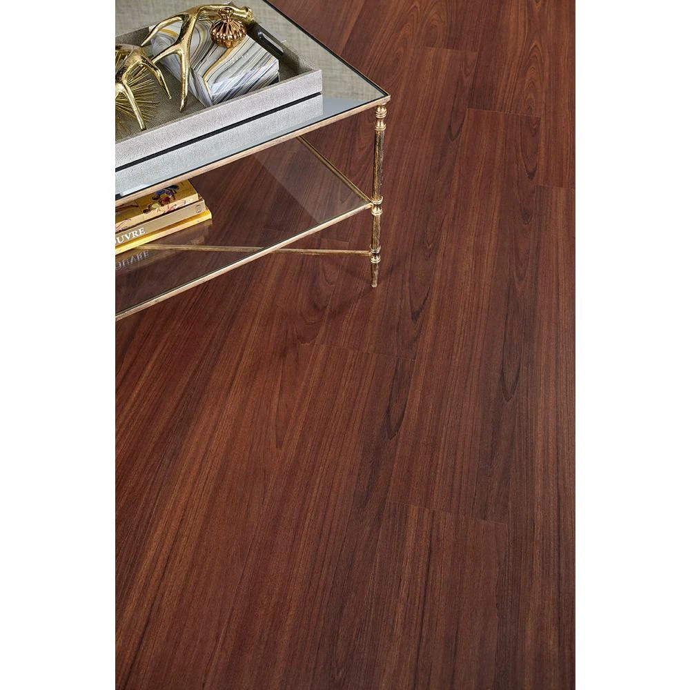 TrafficMASTER Goldwyn Cherry 7 Mm Thick X 8.03 In. Wide X 47.64 In. Length Laminate Flooring (23.91 Sq. Ft. / Case) 3 TrafficMASTER Goldwyn Cherry 7 Mm Thick X 8.03 In. Wide X 47.64 In. Length Laminate Flooring (23.91 Sq. Ft. / Case) - Image 3