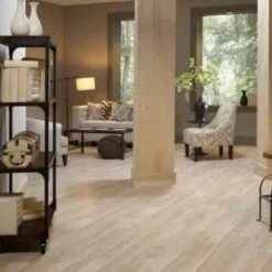 TrafficMASTER Natural Hickory 7 Mm Thick X 8.03 In. Wide X 47.64 In. Length Laminate Flooring (23.91 Sq. Ft. / Case) -Best Flooring Store 196ddd56d09f18f3d0420c8c1ce7ed04 1800x1800