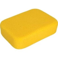 Qep Yellow Polyester Extra-Large Grouting Cleaning And Washing Sponge