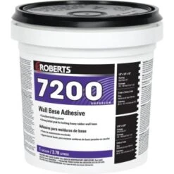 QEP® 1 Gallon Pail Of Wall And Cove Base Adhesive