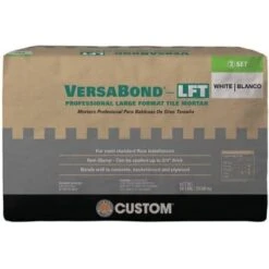 Custom Building Products Versabond-Lft 50 Lbs. White Fortified Medium Bed Mortar
