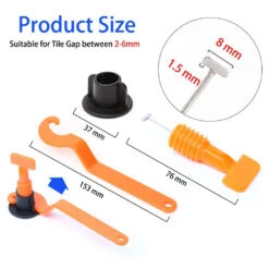 Bouanq 50Pcs Useful Reusable Tile Leveling Positioning System Leveler T-lock Floor Tool -Best Flooring Store 27de13d0 8c22 45f4 8dd0 871998dab99b.4f2de5c068fbbaf6831d2125efc01506 1800x1800