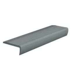 Roppe 9ft Profile #01 Series Dark Gray Rubber Nosing