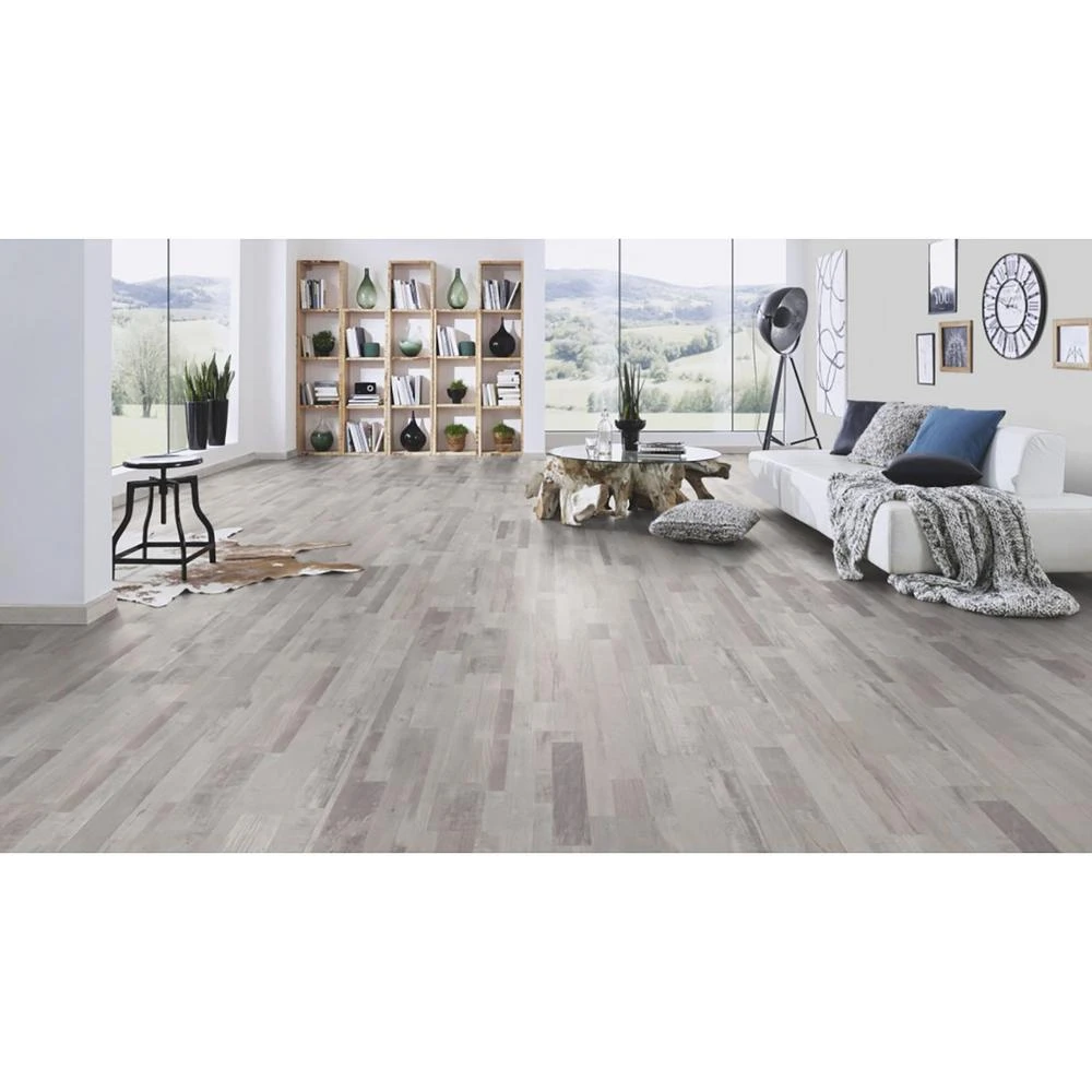 TrafficMaster Highlands Teak 8mm Thick X 8.03 In. Wide X 47.64 In. Length Laminate Flooring (21.26 Sq. Ft. / Case) 2 TrafficMaster Highlands Teak 8mm Thick X 8.03 In. Wide X 47.64 In. Length Laminate Flooring (21.26 Sq. Ft. / Case) - Image 2