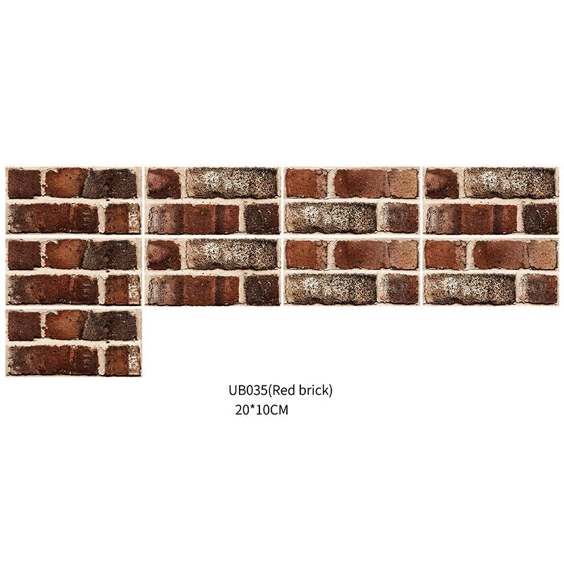 Peel & Stick Brick Kitchen Backsplash Self-Adhesive Wall Tile Stone Design 4 Peel & Stick Brick Kitchen Backsplash Self-Adhesive Wall Tile Stone Design - Image 4