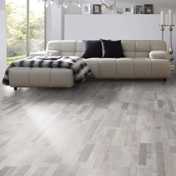 TrafficMaster Highlands Teak 8mm Thick X 8.03 In. Wide X 47.64 In. Length Laminate Flooring (21.26 Sq. Ft. / Case) 6 TrafficMaster Highlands Teak 8mm Thick X 8.03 In. Wide X 47.64 In. Length Laminate Flooring (21.26 Sq. Ft. / Case) - Image 6