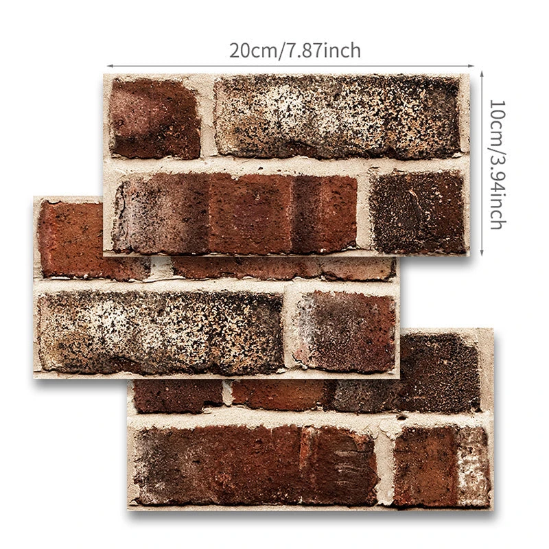 Peel & Stick Brick Kitchen Backsplash Self-Adhesive Wall Tile Stone Design 3 Peel & Stick Brick Kitchen Backsplash Self-Adhesive Wall Tile Stone Design - Image 3