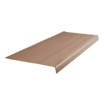 Roppe 12-1/2 X 4 Ft Sandstone Hd Ribbed Vinyl Square Nose Stair Tread 1 Roppe 12-1/2 X 4 Ft Sandstone Hd Ribbed Vinyl Square Nose Stair Tread