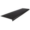Roppe 12 X 6 Ft Black Diamond Rubber Round Nose Stair Tread