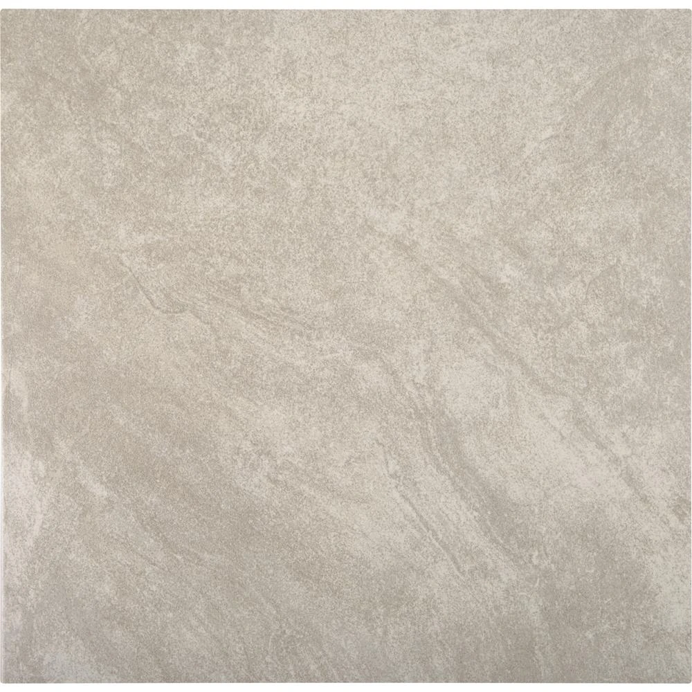 TrafficMaster Portland Stone Gray 18 In. X 18 In. Glazed Ceramic Floor And Wall Tile (17.44 Sq. Ft. / Case) 3 TrafficMaster Portland Stone Gray 18 In. X 18 In. Glazed Ceramic Floor And Wall Tile (17.44 Sq. Ft. / Case) - Image 3