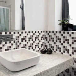 10/20 Pieces Backsplash Tile For Kitchen Mosaic Square Peel And Stick Tile, 3.94x3.94" -Best Flooring Store 64a4ed1b 4025 4337 9896 7e31efb7a55c.e5437f957c9df9c2c6f7cff02f606efd 1800x1800