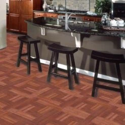 TrafficMASTER Red Oak Parquet 12 In. X 12 In. Peel And Stick Vinyl Tile Flooring (30 Sq. Ft. / Case) -Best Flooring Store 6613d1ca4cf201a55b0ccbc82658afe9 1800x1800