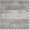 Perfection Floor Tile Vintage Wood Collection 6-Piece 20-in X 20-in Vintage White Vinyl Tile