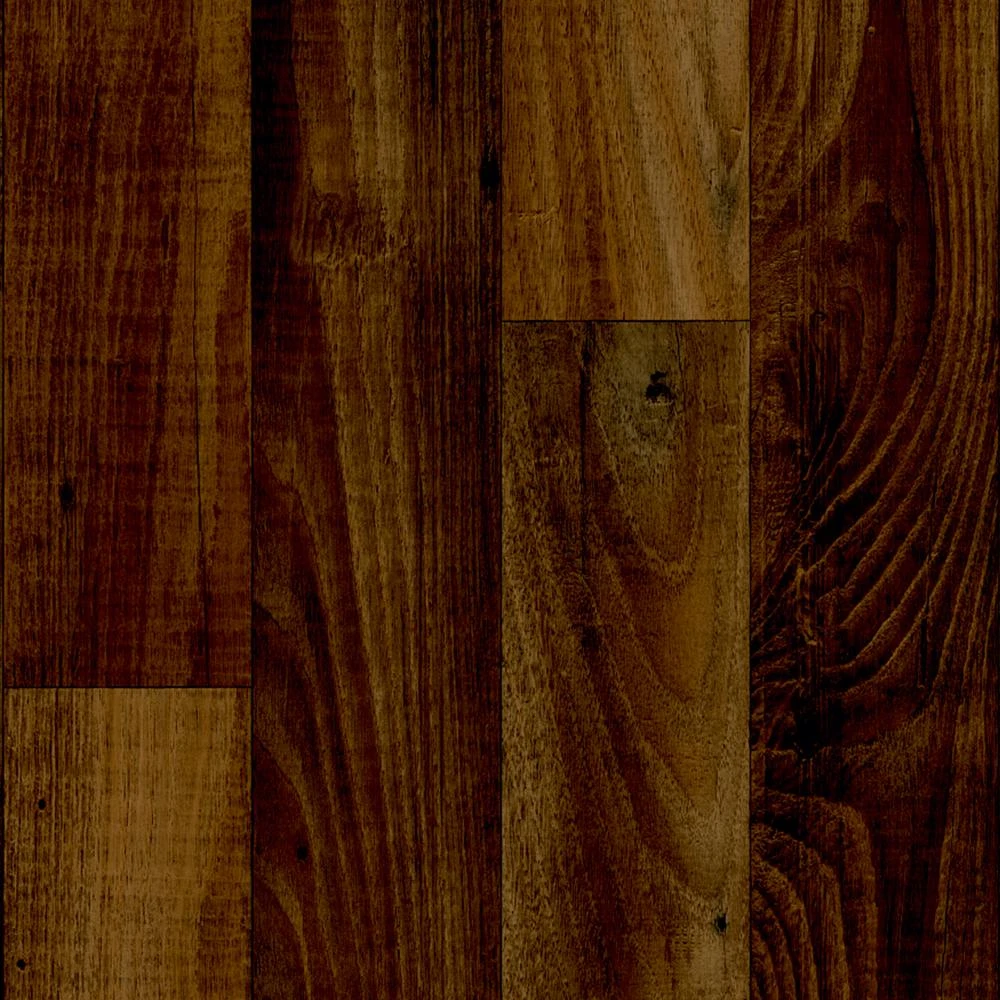 TrafficMASTER Smokehouse Oak Gunstock Residential Vinyl Sheet, Sold By 13.2 Ft. Wide X Custom Length 1 TrafficMASTER Smokehouse Oak Gunstock Residential Vinyl Sheet, Sold By 13.2 Ft. Wide X Custom Length