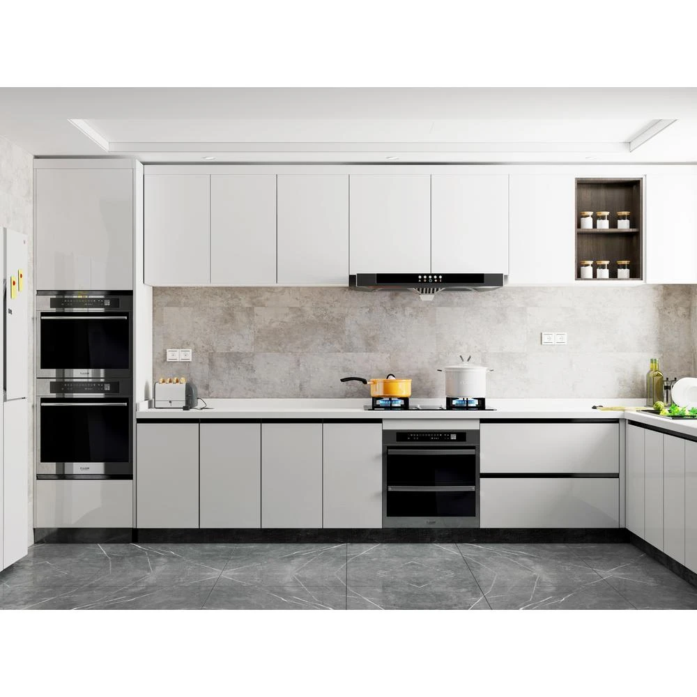 TrafficMASTER Telegrey Concrete 12 In. X 24 In. Luxury Vinyl Tile Peel And Stick Wall (18 Sq. Ft. / Case) 3 TrafficMASTER Telegrey Concrete 12 In. X 24 In. Luxury Vinyl Tile Peel And Stick Wall (18 Sq. Ft. / Case) - Image 3