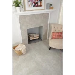 TrafficMaster Portland Stone Gray 18 In. X 18 In. Glazed Ceramic Floor And Wall Tile (17.44 Sq. Ft. / Case) 21 TrafficMaster Portland Stone Gray 18 In. X 18 In. Glazed Ceramic Floor And Wall Tile (17.44 Sq. Ft. / Case) -Best Flooring Store a46b21b71c6544ab622099ae6f4c8517 1800x1800