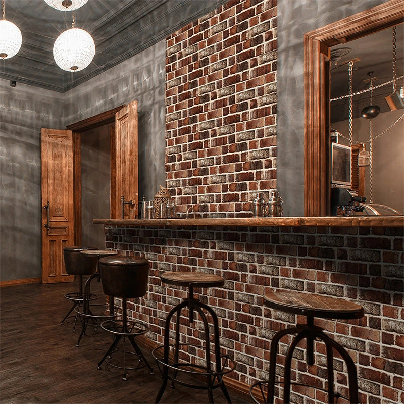 Peel & Stick Brick Kitchen Backsplash Self-Adhesive Wall Tile Stone Design 6 Peel & Stick Brick Kitchen Backsplash Self-Adhesive Wall Tile Stone Design - Image 6