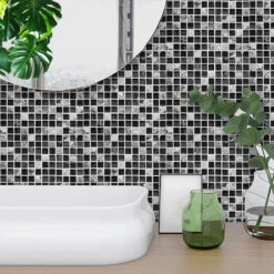 Goory 10Pcs Mosaic Pattern Waterproof Wall Tile Stickers Peel And Stick Tile Kitchen Backsplash Wallpaper Sticker 15x15cm/20x20cm 15 Goory 10Pcs Mosaic Pattern Waterproof Wall Tile Stickers Peel And Stick Tile Kitchen Backsplash Wallpaper Sticker 15x15cm/20x20cm -Best Flooring Store cdd489d5 eae1 44fc af3e 0c4698f03291 1.b97abd81203010edbaa45c8a10d7db1c 3c738d79 e6ef 4b66 86a5 d090ca7579a0 1800x1800