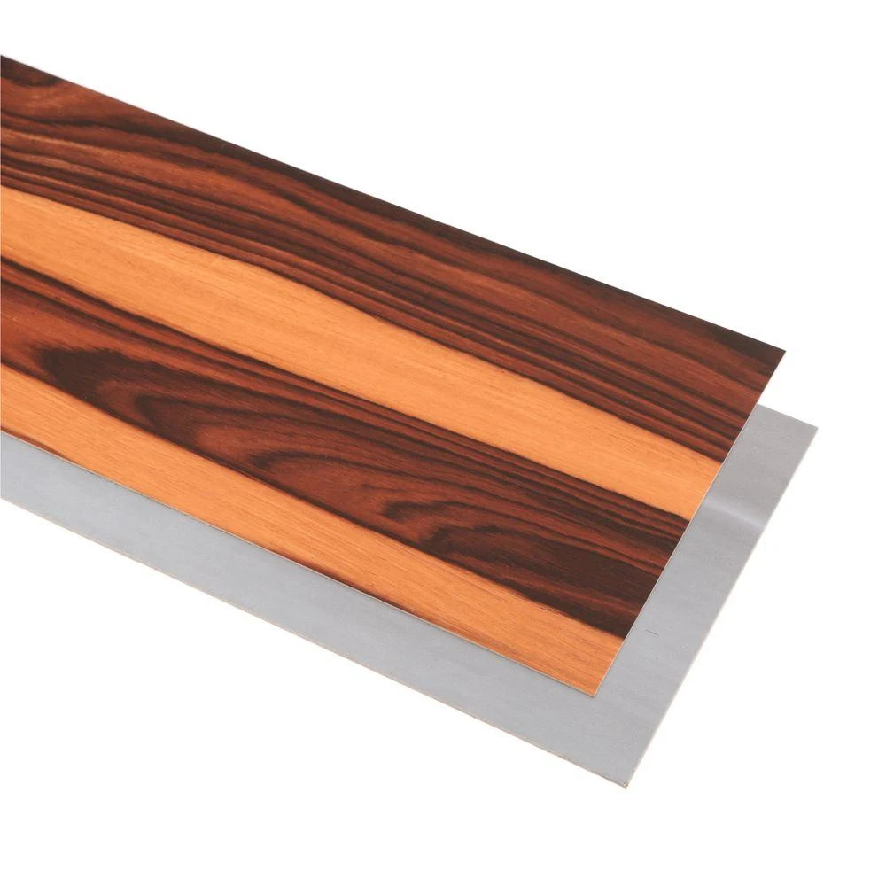 TrafficMaster African Wood Dark 6 In. W X 36 In. L Luxury Vinyl Plank Flooring (24 Sq. Ft. / Case) 4 TrafficMaster African Wood Dark 6 In. W X 36 In. L Luxury Vinyl Plank Flooring (24 Sq. Ft. / Case) - Image 4