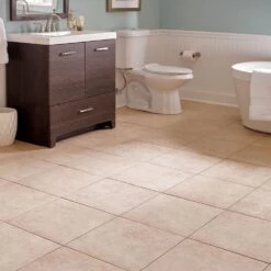 TrafficMASTER Island Sand Beige 16 In. X 16 In. Ceramic Floor And Wall Tile (15.5 Sq. Ft. / Case) -Best Flooring Store d26358dabbb66f4120f550835ba59c5b 1800x1800