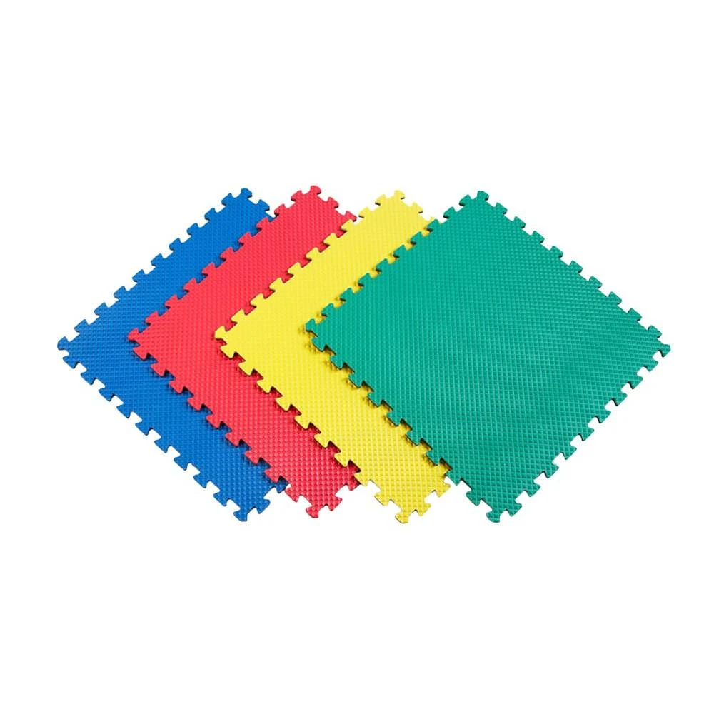 Norsk Multicolor 24 In. X 24 In. EVA Foam Solid Color Multi-Purpose Interlocking Tile (40-Tile) 1 Norsk Multicolor 24 In. X 24 In. EVA Foam Solid Color Multi-Purpose Interlocking Tile (40-Tile)