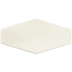 Midland Hexagon Vanilla 4 In. X 8 In. Glazed Ceramic Tile Sample